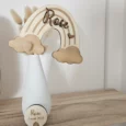 Cake topper arc-en-ciel