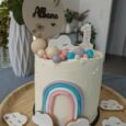 Cake topper rond