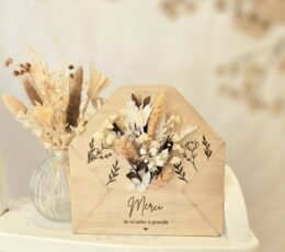 Enveloppe fleurie
