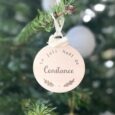Boule de Noël personnalisée