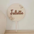 Cake topper rond