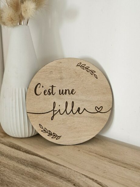 c’est une fille