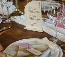Menu de table