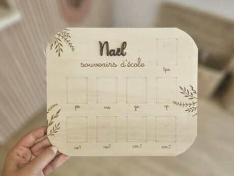 Souvenir d&rsquo;école – petites feuilles