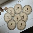 Cartes étapes dentelle