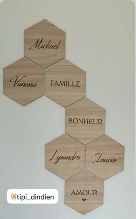 Hexagones muraux