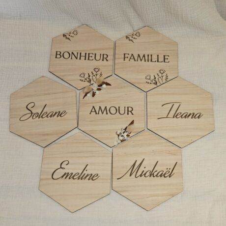 hexagones muraux – emeline hamet